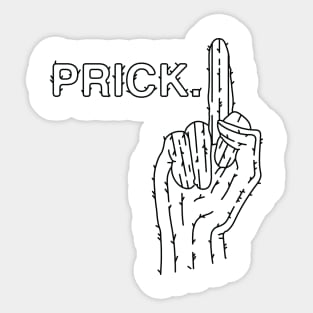 Prick! Sticker